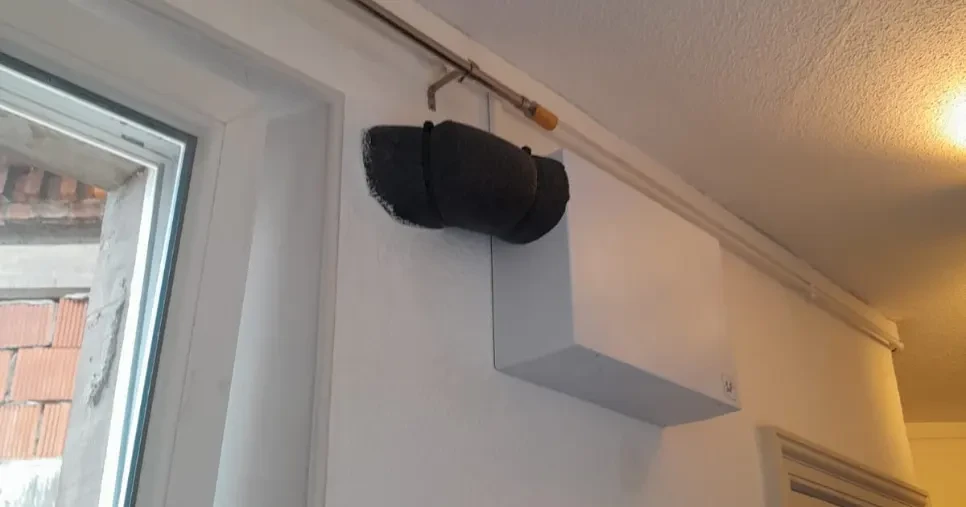VMC insufflation murale